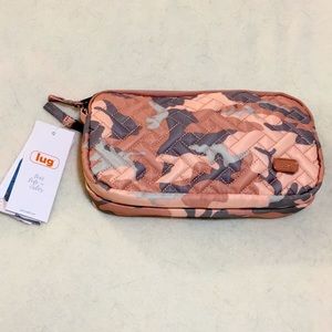 NWT Lug Coupe XL Convertible Crossbody Camo Rose. Crossbody/shoulder/belt bag.